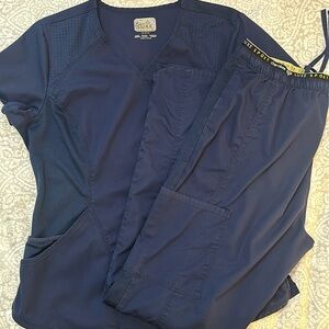Cherokee Luxe Sport Scrub SET Navy Medium